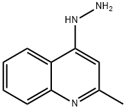4-肼基-2-甲基喹啉,49612-00-2,结构式