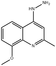 4-HYDRAZINO-8-METHOXY-2-메틸퀴놀린