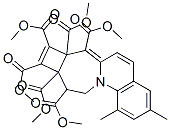 10,11-Dihydro-1,3-dimethylcyclobut[4,5]azepino[1,2-a]quinoline-7,7a,8,9,9a,10-hexacarboxylic acid hexamethyl ester Struktur