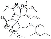 10,11-Dihydro-1,3-dimethylcyclobut[4,5]azepino[1,2-a]quinoline-7,7a,8,9,9a,10-hexacarboxylic acid hexamethyl ester 结构式