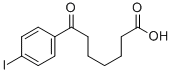 7-(4-IODOPHENYL)-7-OXOHEPTANOIC ACID Structure