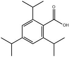 2,4,6-TRIISOPROPYLBENZOIC ACID Struktur