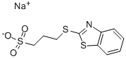 Sodium 3-(benzothiazol-2-ylthio)-1-propanesulfonate|3-(苯骈噻唑-2-巯基)-丙烷磺酸钠