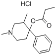 ALPHAPRODINE/ANADOL HYDROCHLORIDE 化学構造式