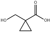 乙基 1-(羟甲基)环丙烷羧酸, 49640-66-6, 结构式