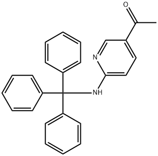 1-[6-(트리틸-아미노)-피리딘-3-일]-에타논