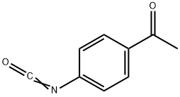 4-アセチルフェニルイソシアナート 化学構造式