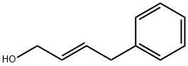 (E)-4-フェニル-2-ブテン-1-オール 化学構造式