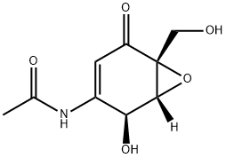 西托尼酮 A 结构式