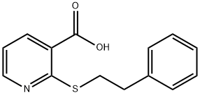 496775-95-2 2-[(2-phenylethyl)thio]nicotinic acid