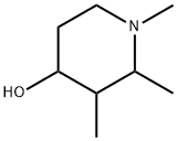 4-Piperidinol,1,2,3-trimethyl-,496783-47-2,结构式