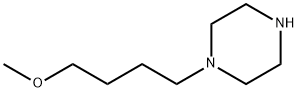 1-(4-Methoxybut-1-yl)piperazine 结构式