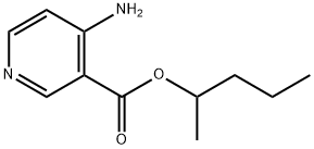 3-Pyridinecarboxylicacid,4-amino-,1-methylbutylester(9CI) 结构式