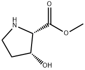 L-Proline, 3-hydroxy-, methyl ester, (3R)- (9CI) Struktur