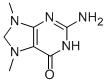 7,9-ジメチルグアニン 化学構造式