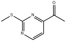 1-(2-甲硫基嘧啶-4-)乙酮, 496863-48-0, 结构式