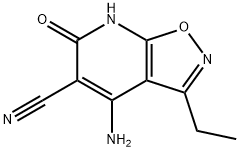 Isoxazolo[5,4-b]pyridine-5-carbonitrile, 4-amino-3-ethyl-6,7-dihydro-6-oxo- (9CI)|