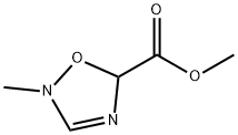1,2,4-Oxadiazole-5-carboxylicacid,2,5-dihydro-2-methyl-,methylester(9CI) Struktur
