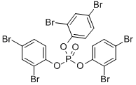 Трис(2,4-Дибромфенил)фосфат структура