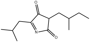 2H-Pyrrole-2,4(3H)-dione, 3-(2-methylbutyl)-5-(2-methylpropyl)- (9CI)|