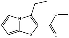 Pyrrolo[2,1-b]thiazole-2-carboxylic acid, 3-ethyl-, methyl ester (9CI) Structure