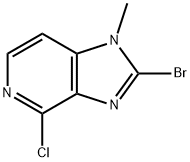 2-BROMO-4-CHLORO-1-METHYL-1H-IMIDAZO[4,5-C]PYRIDINE price.