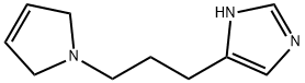 1H-Imidazole,  4-[3-(2,5-dihydro-1H-pyrrol-1-yl)propyl]-  (9CI),496961-37-6,结构式