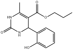 5-Pyrimidinecarboxylicacid,1,2,3,4-tetrahydro-4-(2-hydroxyphenyl)-6-methyl-2-oxo-,propylester(9CI)|