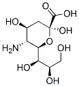 β-ノイラミン酸 化学構造式