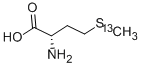 L-蛋氨酸-甲基-13C1,49705-26-2,结构式