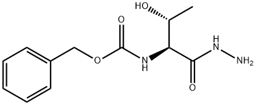 Z-THR-NHNH2 化学構造式