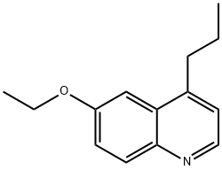 Quinoline, 6-ethoxy-4-propyl- (9CI) 结构式