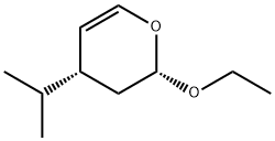 2H-Pyran,2-ethoxy-3,4-dihydro-4-(1-methylethyl)-,(2S,4R)-(9CI),497161-63-4,结构式