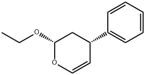 2H-Pyran,2-ethoxy-3,4-dihydro-4-phenyl-,(2S,4S)-(9CI) 结构式