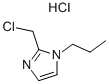 2-CHLOROMETHYL-1-PROPYLIMIDAZOLE HCL Structure