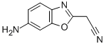 (6-AMINO-BENZOOXAZOL-2-YL)-ACETONITRILE Structure