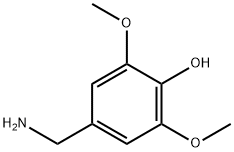 3,5,DIMETHOXY-4-HYDROXYBENZYLAMINE Structure
