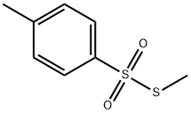 S-METHYL 4-METHYLBENZENETHIOSULFONATE Structure