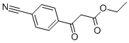 3-(4-氰基苯基)-3-氧代丙酸乙酯, 49744-93-6, 结构式