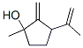 3-isopropenyl-1-methyl-2-methylenecyclopentan-1-ol,49748-25-6,结构式