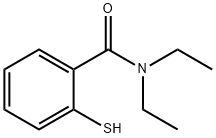 BenzaMide, N,N-diethyl-2-Mercapto- 结构式