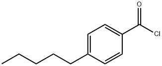 4-PENTYLBENZOYL CHLORIDE Struktur