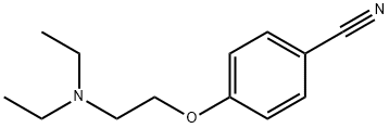 4-[2-(DIETHYLAMINO)ETHOXY]BENZONITRILE Structure