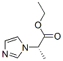 1H-Imidazole-1-aceticacid,alpha-methyl-,ethylester,(alphaS)-(9CI),497830-16-7,结构式