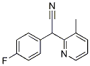 (4-fluorophenyl)(3-methylpyridin-2-yl)acetonitrile|