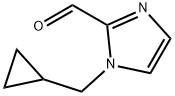 1H-Imidazole-2-carboxaldehyde, 1-(cyclopropylmethyl)- (9CI) Struktur