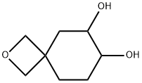 2-Oxaspiro[3.5]nonane-6,7-diol (9CI) Struktur