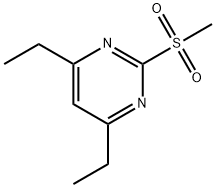 Pyrimidine, 4,6-diethyl-2-(methylsulfonyl)- (9CI)|