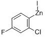 2-CHLORO-4-FLUOROPHENYLZINC IODIDE 结构式