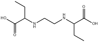 2,2'-(乙烯基二亚氨基)二丁酸,498-17-9,结构式